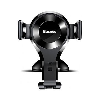 Автомобільний тримач на торпедо із затискачем Osculum Type Gravity Car Mount Black BASEUS