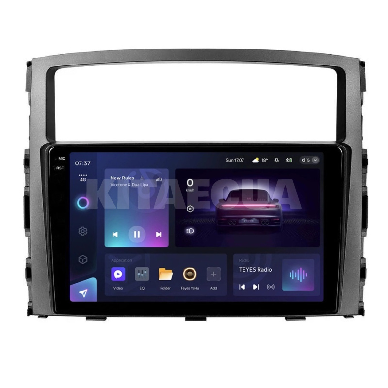 Штатна магнітола CC3 2k 4+32Gb 9" Mitsubishi Pajero 4 V90 2006-2014 (B) Teyes (36372)