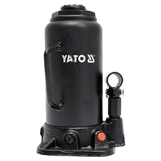 Домкрат гидравлический бутылочный 15т (230мм-462мм) YATO