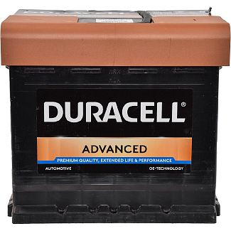 Аккумулятор автомобильный Advanced 50Ач 450А "+" справа DURACELL