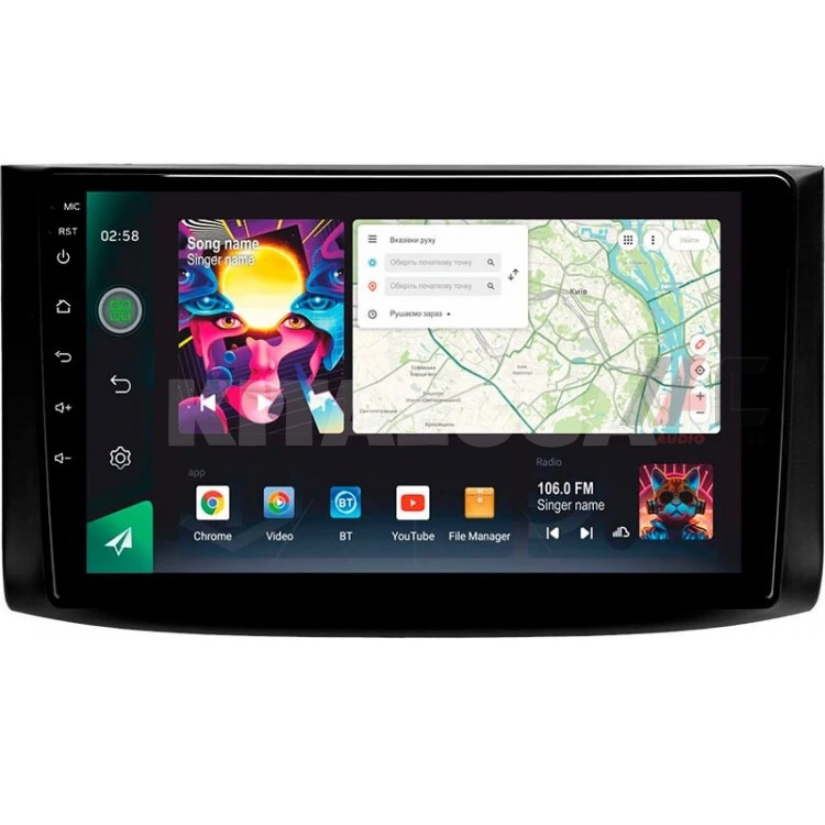 Штатная магнитола PRO 9464 4+64 Gb 9" Chevrolet Aveo T250 2006-2012 SIGMA4car (39543)