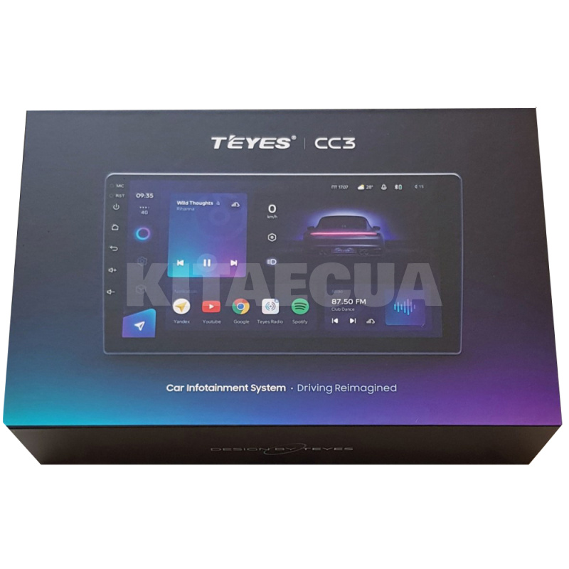 Штатна магнітола CC3 4+32 Gb 10" універсальна Teyes (36737) - 2