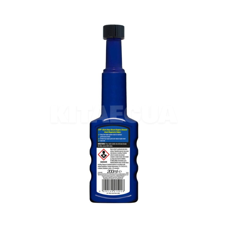 Присадка-очиститель для дизельного двигателя 200мл Start-Stop Diesel Engine Cleaner STP (E302014400) - 2