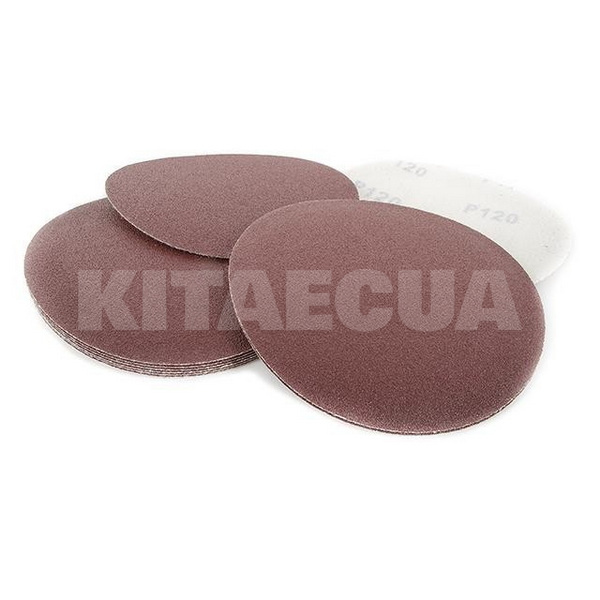 Диск шлифовальный 125 мм P120 (компл 10 шт.) Intertool (BT-0512-INTERTOOL)