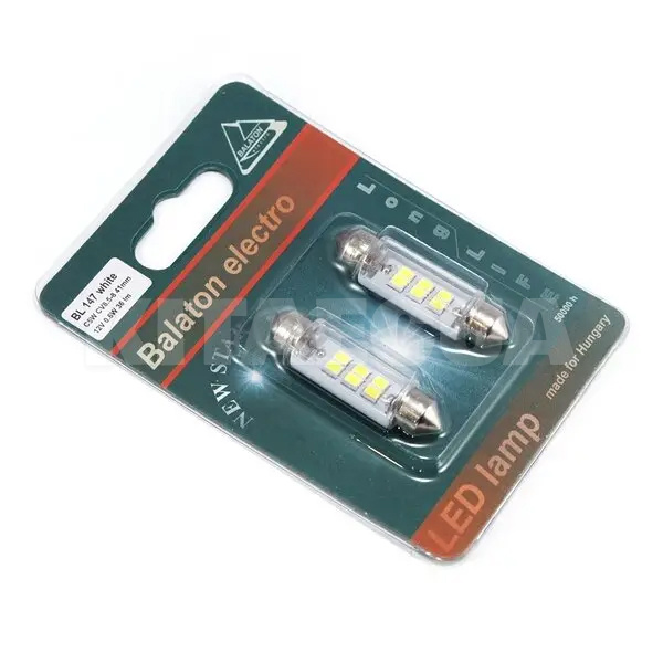 LED лампа для авто BL-147 C5W 0.5W (комплект) BALATON (131271) - 2