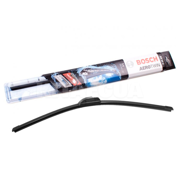 Щетка стеклоочистителя (дворник) 500мм бескаркасная AEROTWIN Bosch (BO 3397008535) - 2