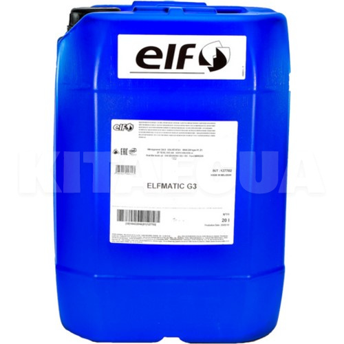 Масло трансмісійне мінеральне 20л (в ГУР) ATF Elfmatic G3 ELF (127702)
