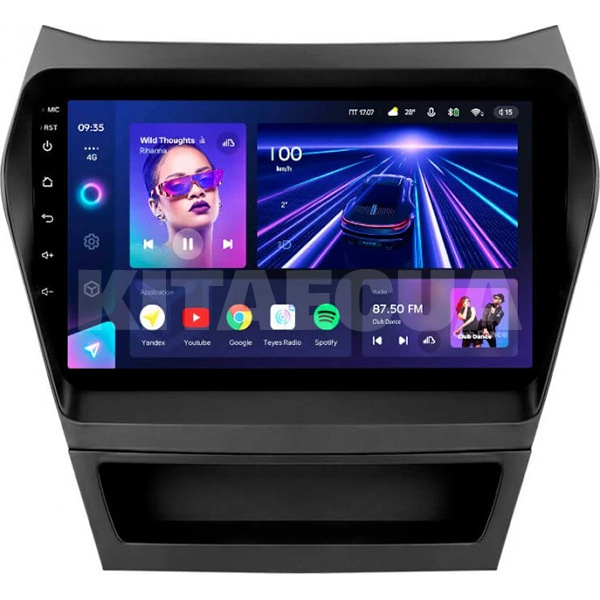 Штатна магнітола CC3 4+32 Gb 9" Hyundai Santa Fe 3 2013-2016 (A) Teyes (46542)
