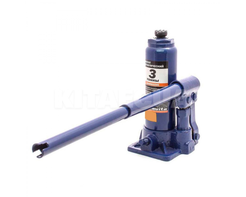 Домкрат гидравлический бутылочный до 3т (180-340 мм) с пластиковым кейсом LAVITA (LA JNS-03PVC) - 3