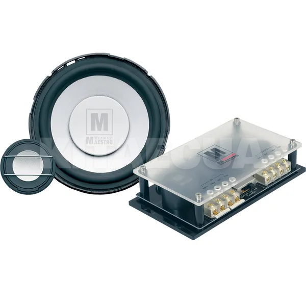 Динаміки компонентні 2-х смугові 5.25" (13 см) 70 Вт сірі (2 шт) MS 5.2 German Maestro (20823)