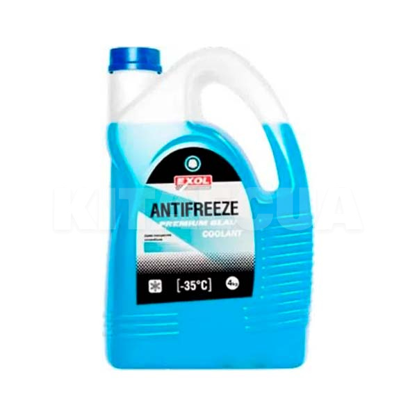 Антифриз синий 4л -35°с BLAU EXOL (02852)