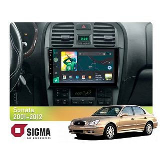 Штатная магнитола X9232 2+32 Gb 9" Hyundai Sonata EF 2001-2012 SIGMA4car