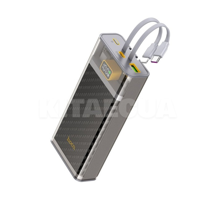 Повербанк Discovery edition 20000mAh 22.5W J104A сірий HOCO (6931474788962) - 3