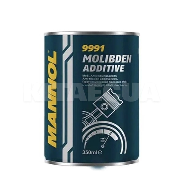 Присадка в моторное/трансмиссионное противосносное масло 350мл Molibden Additive Mannol (MN9991-035ME) - 2