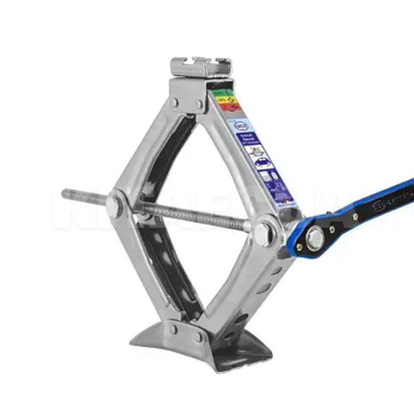 Домкрат механічний ромбоподібний до 1т (255мм-350мм) 436 500 AL ALCA (109507-ALCA) - 2