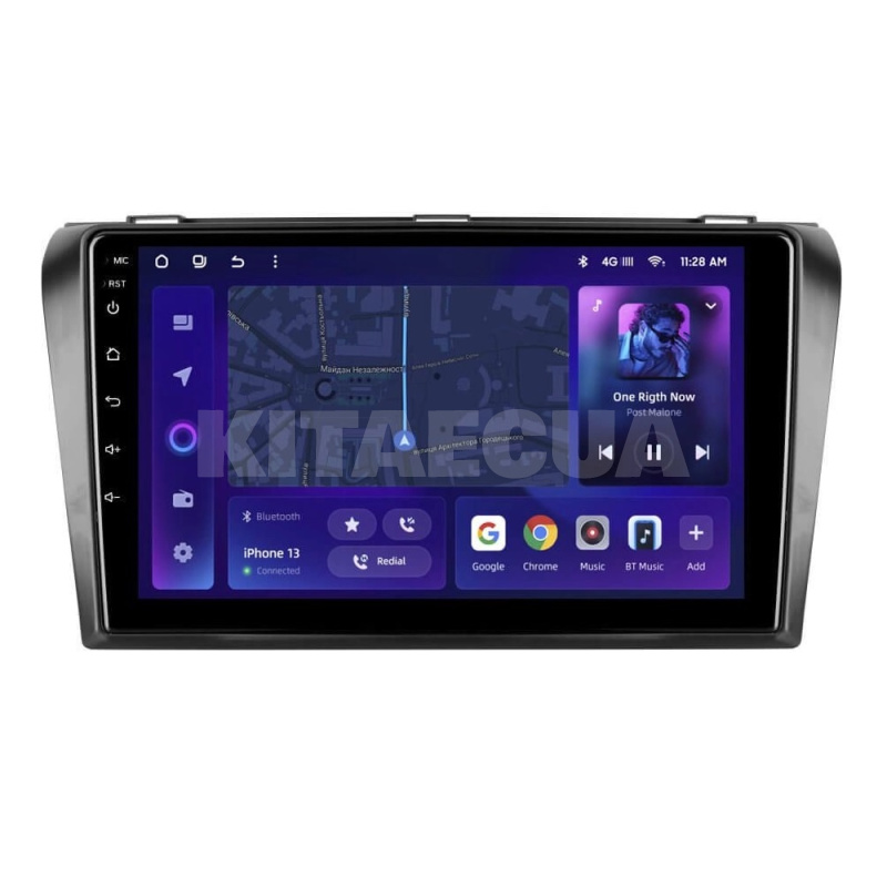 Штатна магнітола MOSS M3 4+32 ГБ 9" Mazda 3 1 BK 2003-2009 AMS (50129)