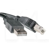 Кабель USB AM - BM One ferrite 5м черный PowerPlant (KD00AS1227)
