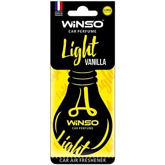 Ароматизатор Light Vanilla "ваниль" сухой листик Winso