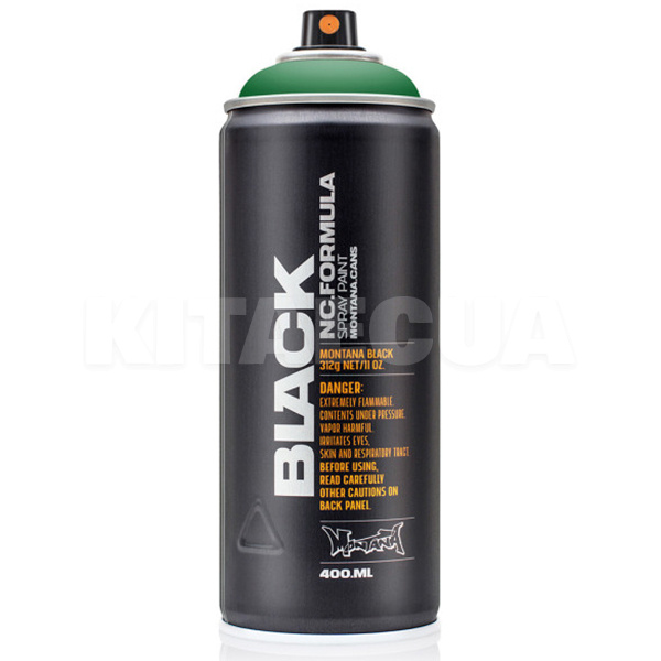 Краска декоративная нитро-комби 400мл 6095 "растение" зеленая матовая Black MONTANA (386466-MONTANA)
