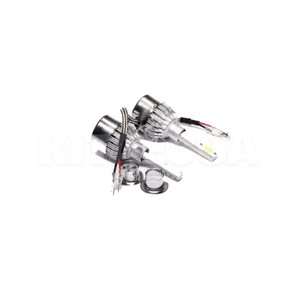 LED лампа для авто H1 12V (металл. корпус) C6 (комплект) (370045000)