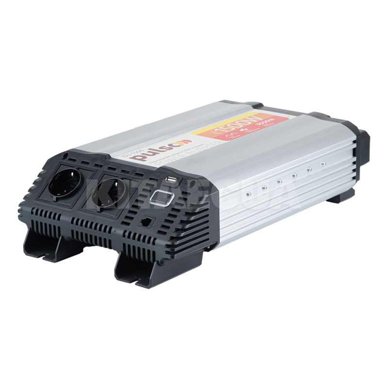 Инвертор 12В-220В 1500Вт PULSO (ISU-1500) - 8