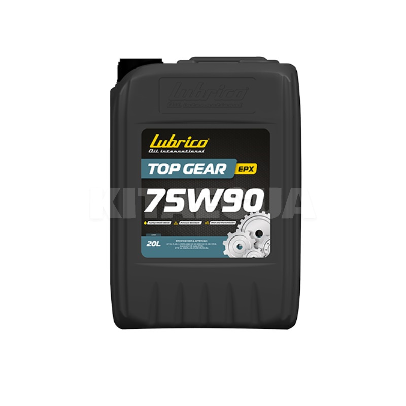 Масло трансмісійне 20л 75W-90 TOP GEAR EPX LUBRICO (L-5008-20100200)