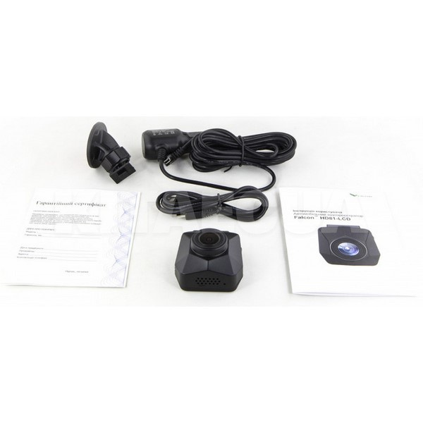 Видеорегистратор Full HD (1920x1080) USB HD81-LCD FALCON (W5487) - 2