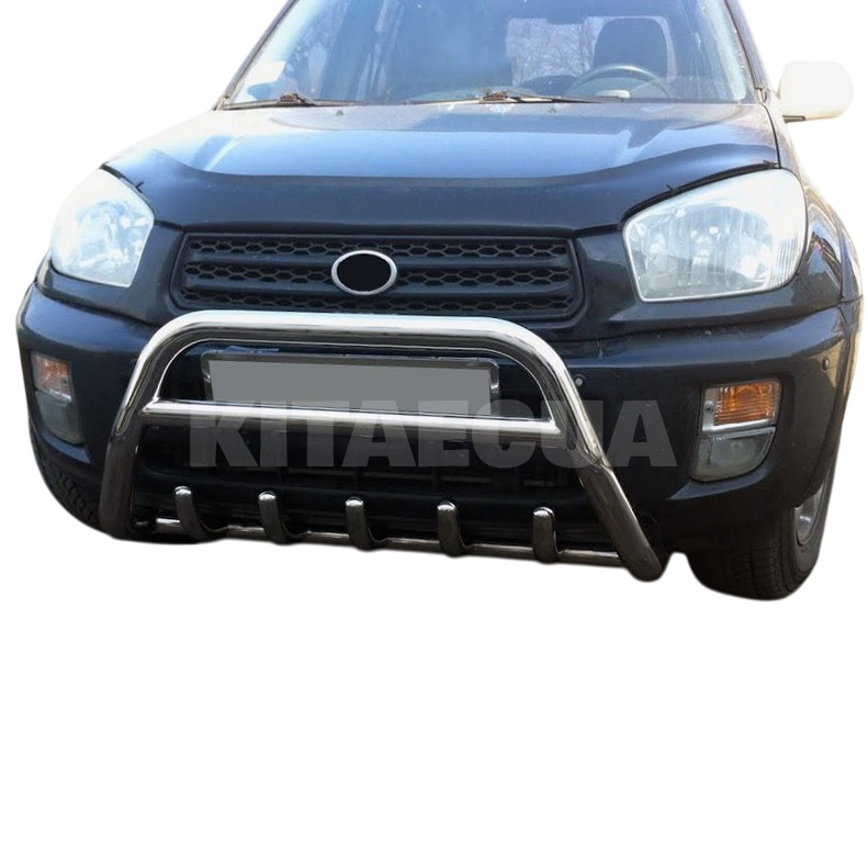 Кенгурятник WT003 Toyota Rav4 2001-2005 нержавеющая сталь CAN (dd15143) - 2