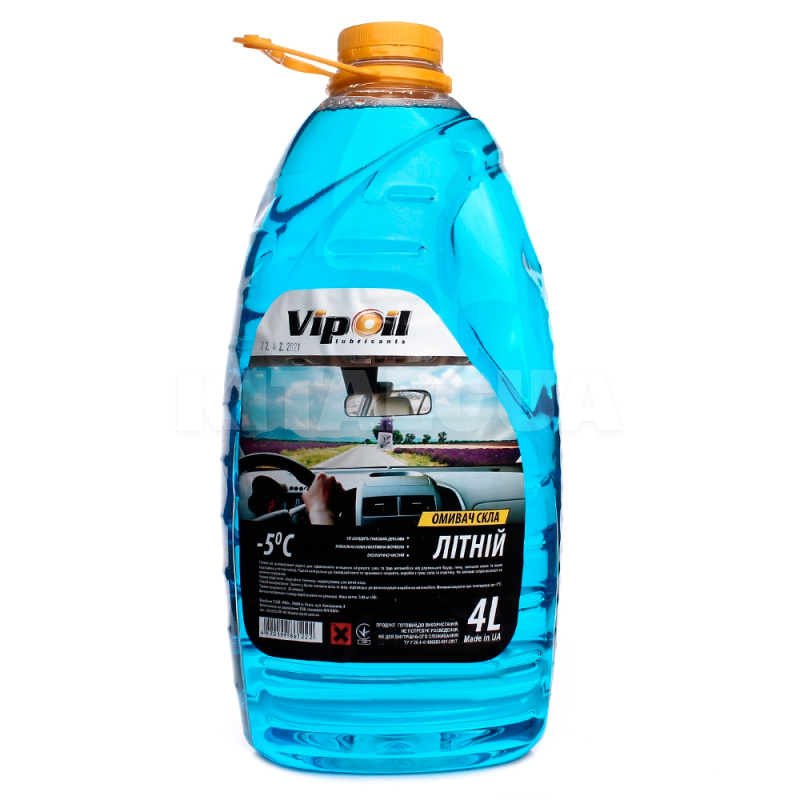 Омыватель летний 4л "морская свежесть" VipOil (359865)