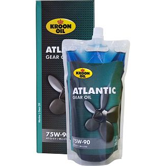 Масло трансмиссионное синтетическое 500мл 75W-90 ATLANT GEAR OIL KROON OIL