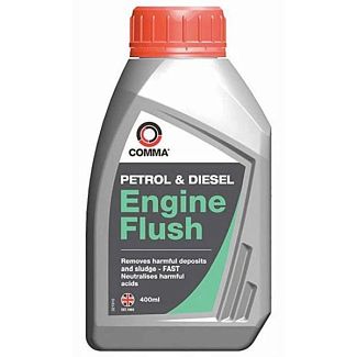 Присадка в моторное масло 400мл ENGINE FLUSH COMMA