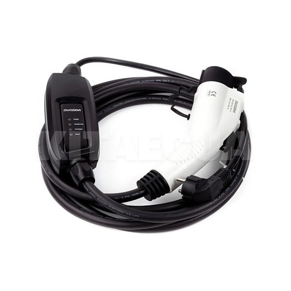 Зарядка для електромобіля Type 1 3.7 кВт 16А 1-фаза Duosida (EV200269) - 4