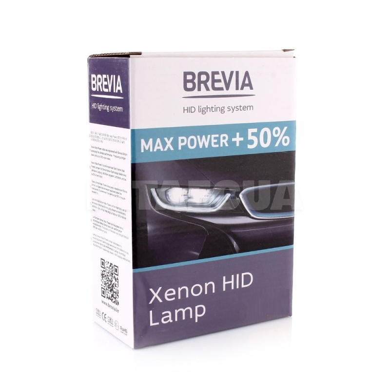 Ксенонова лампа H7 35W 85V (PX26d) 5500K 2шт. BREVIA (12750MP) - 3