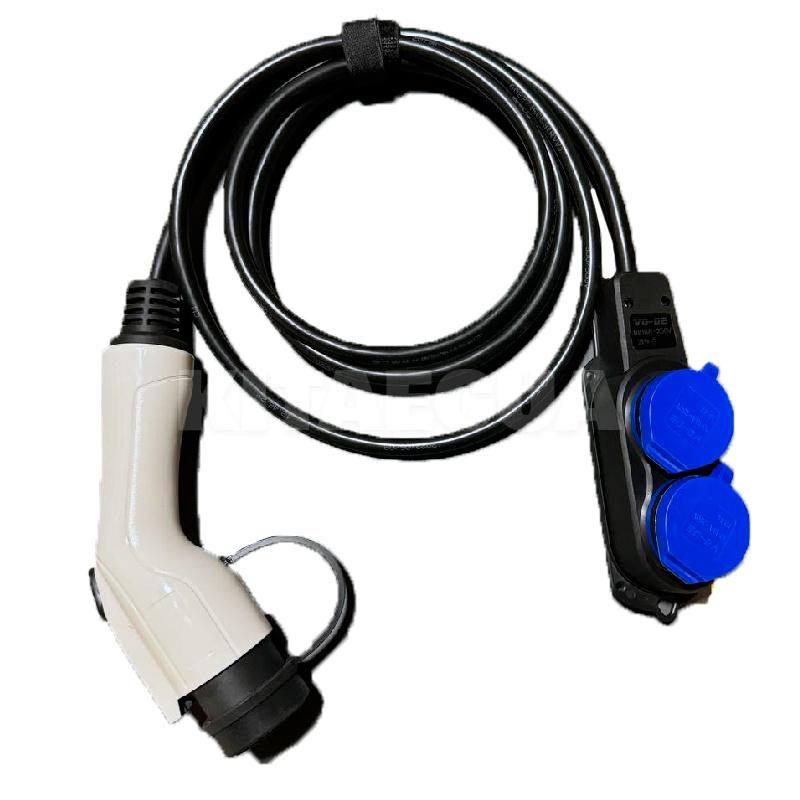 Разрядный кабель (разрядник V2L/V2H/V2G) 3.5 кВт 5м для китайського электромобиля FEYREE (DC-FYGBT) - 3