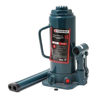 Домкрат гідравлічний пляшковий до 10т (230мм-460мм) з клапаном Forsage