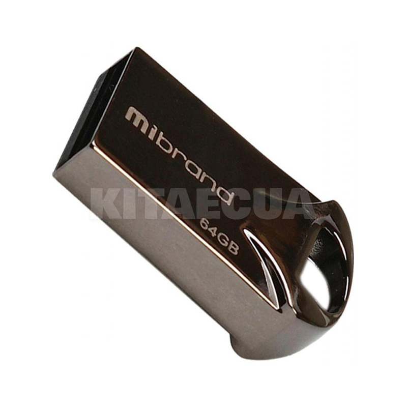 Флеш накопитель USB 2.0 64GB Hawk черный Mibrand (MI2.0/HA64M1B) - 2