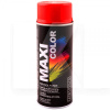 Краска-эмаль ярко-красная 400мл универсальная декоративная MAXI COLOR (MX3001)