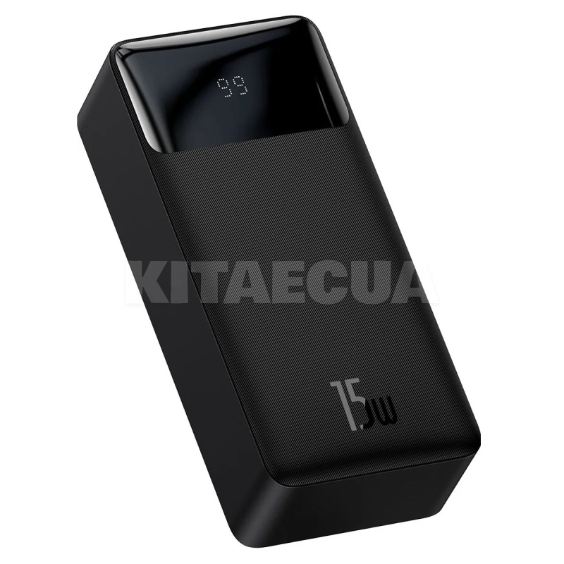 Повербанк Bipow Digital Display 30000mAh 15W чорний BASEUS (PPBD050201) - 2