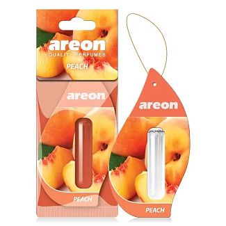 Ароматизатор Mon Liquid Peach"персик" 5мл жидкий листик AREON