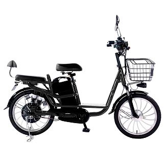 Велоскутер аккумуляторный BKS-500 60 км 500 Вт черный + аккумулятор 60В 20Ач FORTE