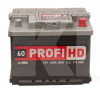 Аккумулятор 60Ач Euro (T1) 242x175x190 с обратной полярностью обслуживаемый SADA (6СТ-60Аз Profi HD)
