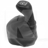 Ручка КПП черная кожа для Mercedes-Benz E-сlass W210 1995-2002г + чехол КПП Digital Designs (koz050)