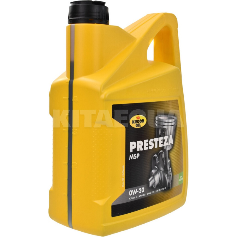 Масло моторное синтетическое 5л 0W-20 Presteza MSP KROON OIL (36497) - 2
