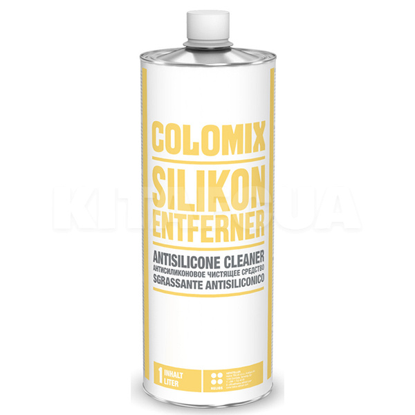Очищувач-знежирювач 1л "антисилікон" COLOMIX (45706712)