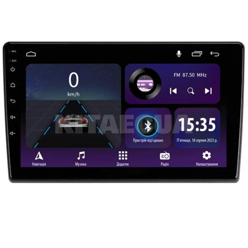 Штатна магнітола E9232 2+32 Gb 9" Renault Sandero 2010-2022 SIGMA4car (68289)