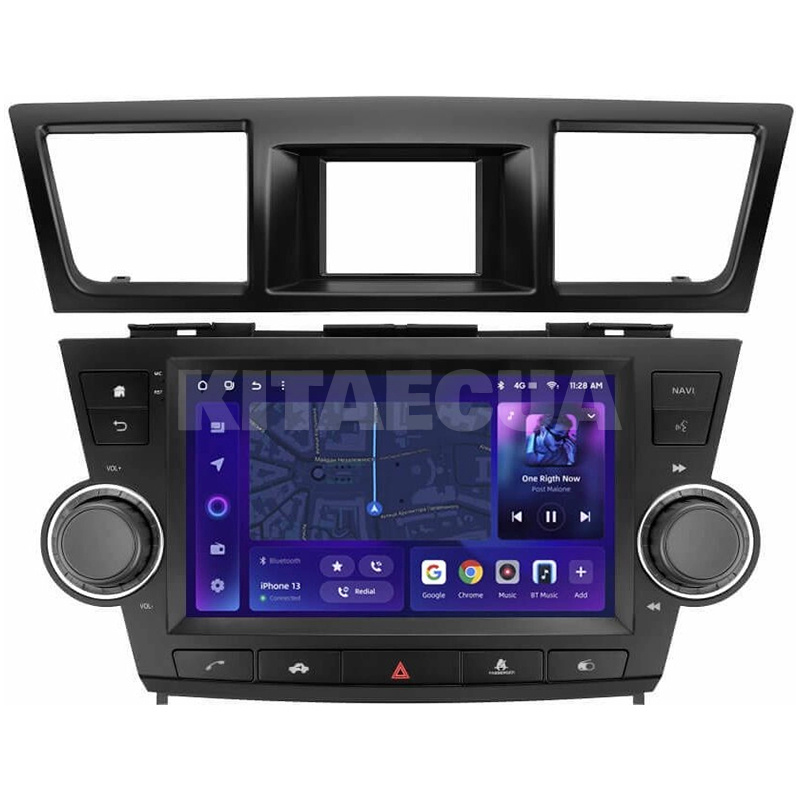 Штатна магнітола MOSS M2 4+32 Gb 9" Toyota Highlander 2 XU40 2007-2013 (F3) AMS (49510)