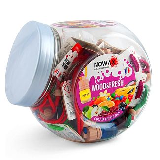 Ароматизатор Wood&Fresh MIX у колбі 45 шт NOWAX