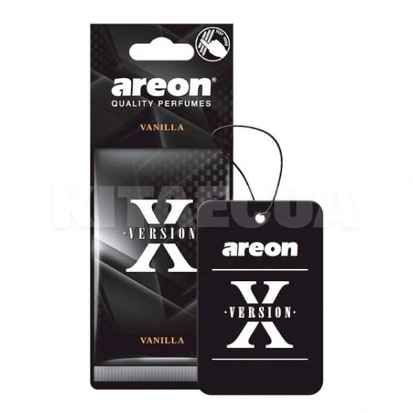 Ароматизатор сухой листик "ваниль" Х-Vervision Vanilla AREON (AXV02)