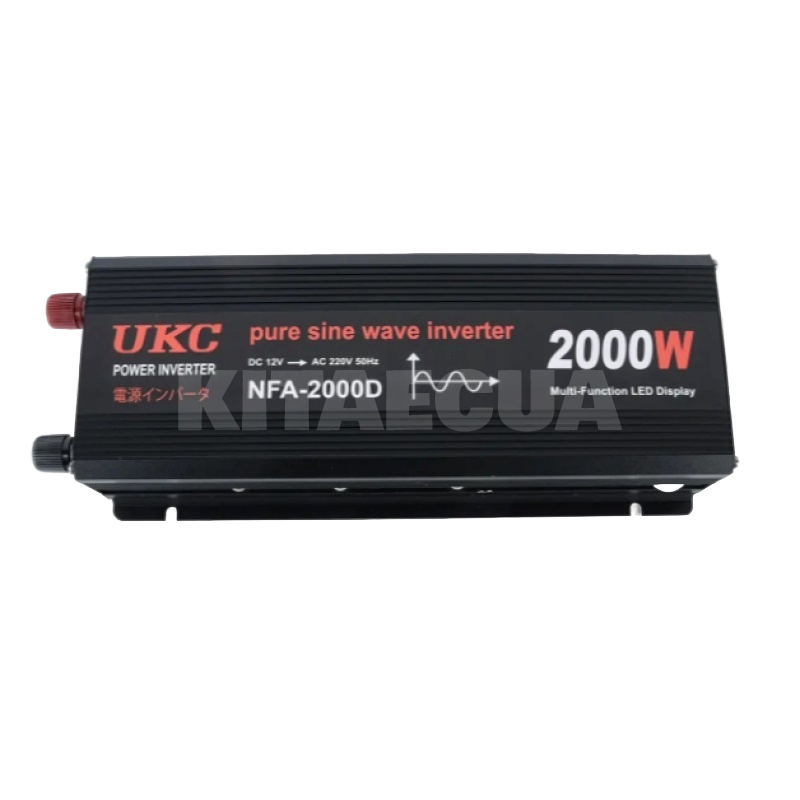 Инвертор 12-220В 2000Вт AC/DC Sine чистая синусоида UKC (00000072773) - 4