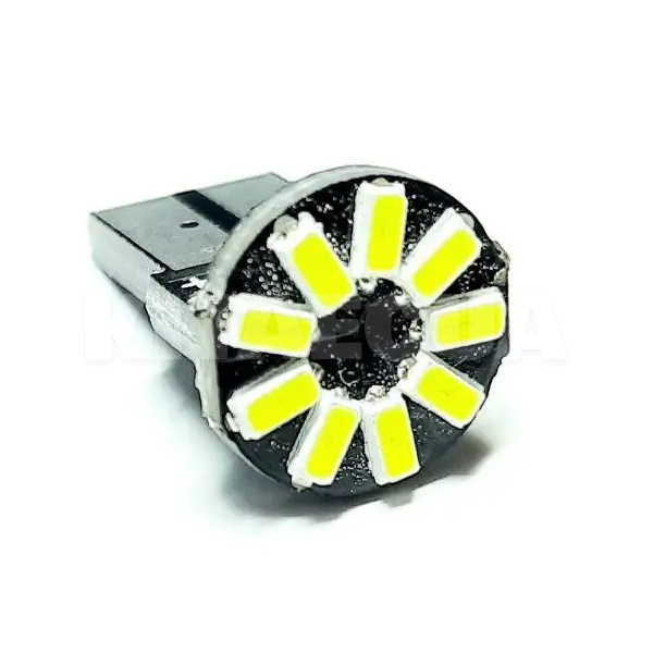 LED лампа для авто T10 W2.1x9.5d 12V 6000K 9 світлодіодів AllLight (29022100)